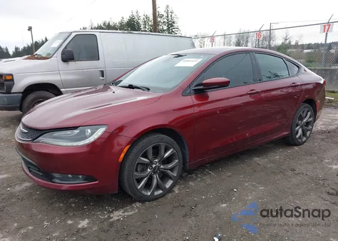 2016 Chrysler 200 S from USA, damaged, VIN 1C3CCCBG0GN134735